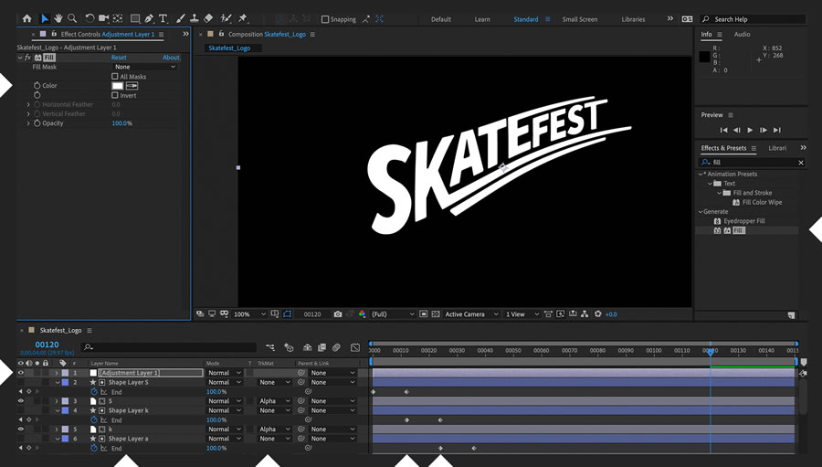 Adobe After Effects - tworzenie napisów